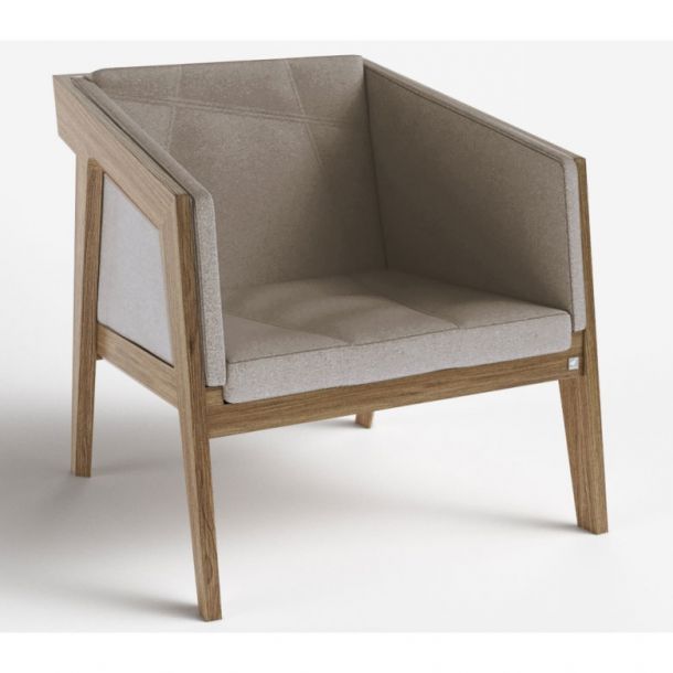 Кресло Air 2 Armchair 4Soft Etna 09, LBrown (60461510) недорого