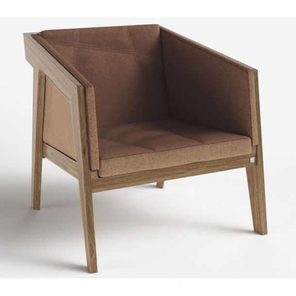 Кресло Air 2 Armchair 4Soft Etna 10, LBrown (60461511) недорого