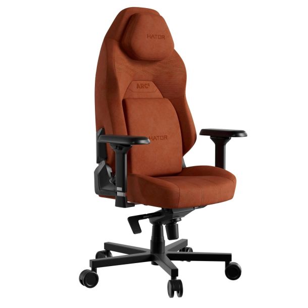 Крісло геймерське Hator Arc 3 L Velour Orange (781489152) дешево