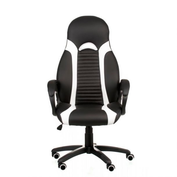 Кресло Aries Racer Black, White (26382482) с доставкой