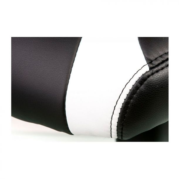 Кресло Aries Racer Black, White (26382482) kupistul