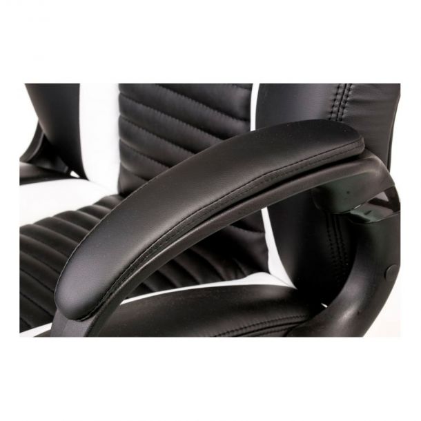 Кресло Aries Racer Black, White (26382482) недорого