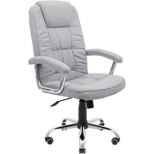 Кресло Бонус Ю Хром Magic Light Grey (48534910) в Украине