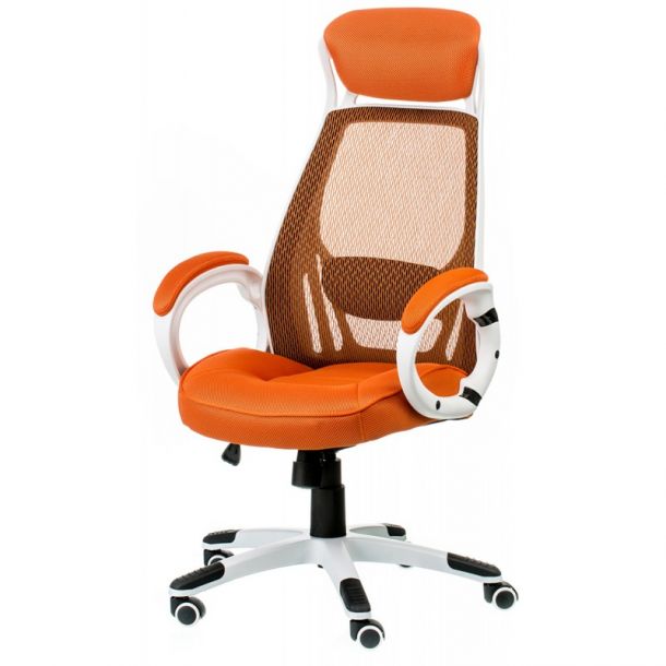 Кресло Briz Orange, White (26230171) kupistul