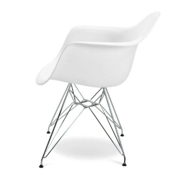 Стілець HATTA Bryan Chrome Arm Білий (44005546) в Киеве
