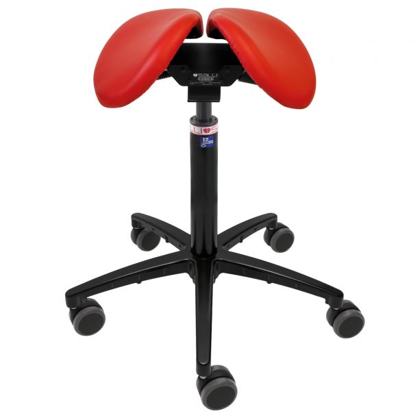 Кресло Chin Red, Black-Alu (115738133) недорого