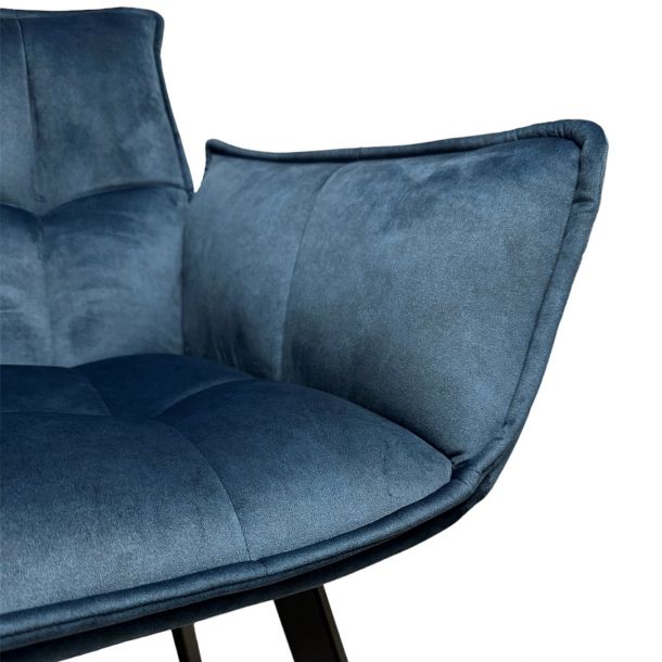 Кресло Daniel Deluxe Velour 39, Черный (721208269) в Украине