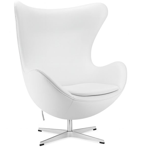 Крісло Egg eco-leather Білий (10480899) недорого