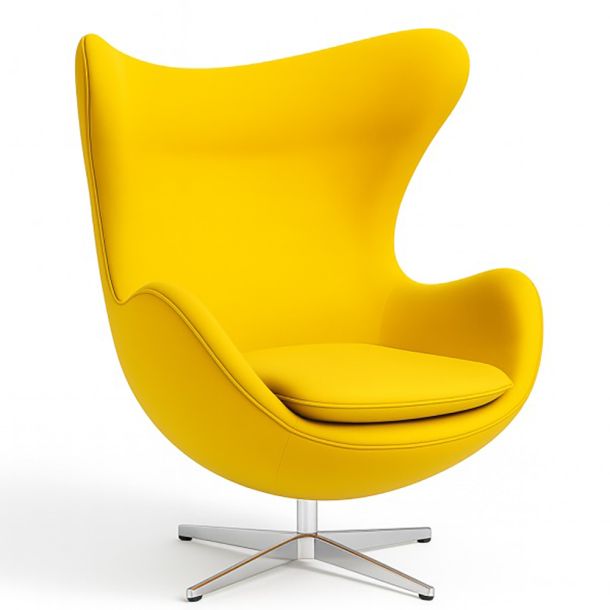 Кресло Egg eco-leather Желтый (101488517) недорого