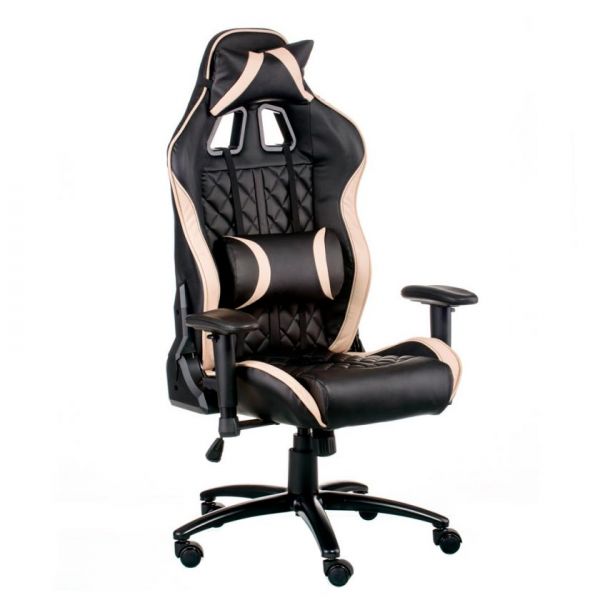 Крісло ExtremeRace 3 Black, Cream (26373416) kupistul