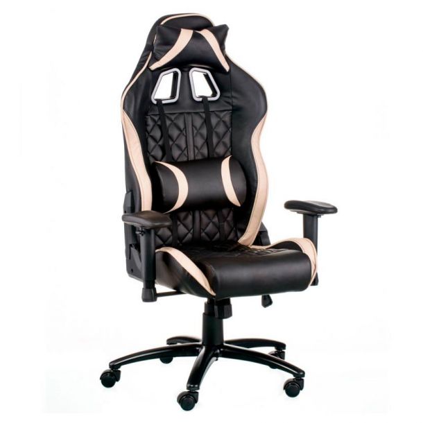 Крісло ExtremeRace 3 Black, Cream (26373416) цена