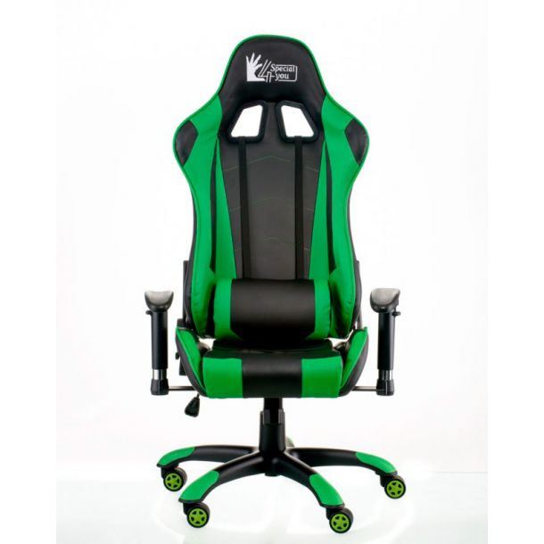 Крісло ExtremeRace Black, Green (26372998) в Киеве