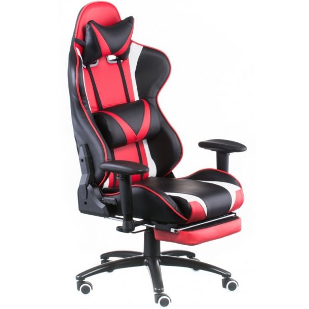 Кресло ExtremeRace with footrest Red (26331561) в Киеве