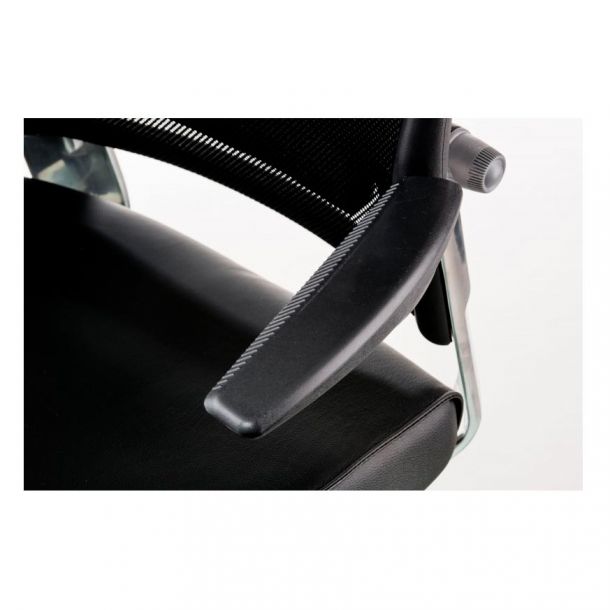 Кресло Fulkrum Black leather (26190139) с доставкой