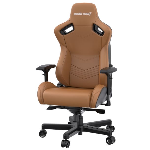 Крісло геймерське Anda Seat Kaiser 2 XL Brown (87721313) фото