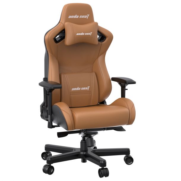 Крісло геймерське Anda Seat Kaiser 2 XL Brown (87721313) в Украине