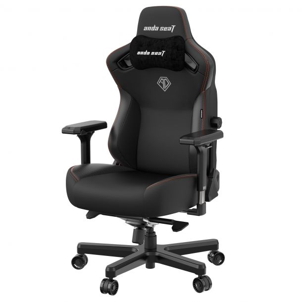 Кресло геймерское Anda Seat Kaiser 3 L Black (87988605) цена