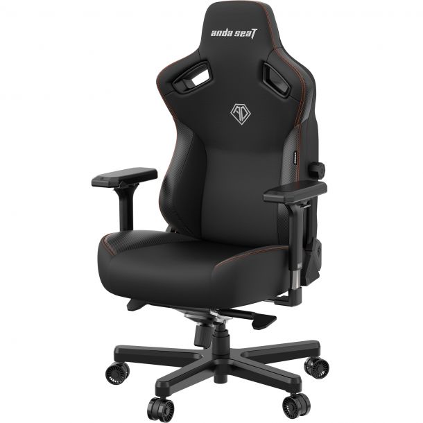 Кресло геймерское Anda Seat Kaiser 3 L Black (87988605) недорого