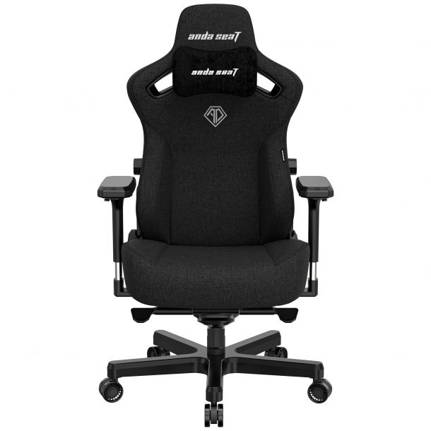 Крісло геймерське Anda Seat Kaiser 3 L Linen Black (87785391) в Украине