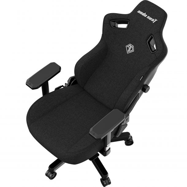 Крісло геймерське Anda Seat Kaiser 3 L Linen Black (87785391) недорого