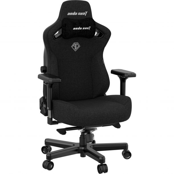 Крісло геймерське Anda Seat Kaiser 3 L Linen Black (87785391) фото
