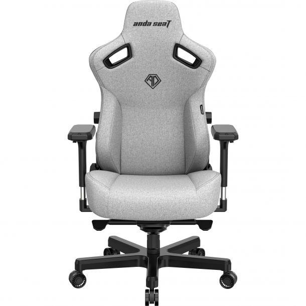Крісло геймерське Anda Seat Kaiser 3 L Linen Grey (87785392) цена