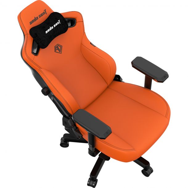 Крісло геймерське Anda Seat Kaiser 3 L Orange (87988611) дешево
