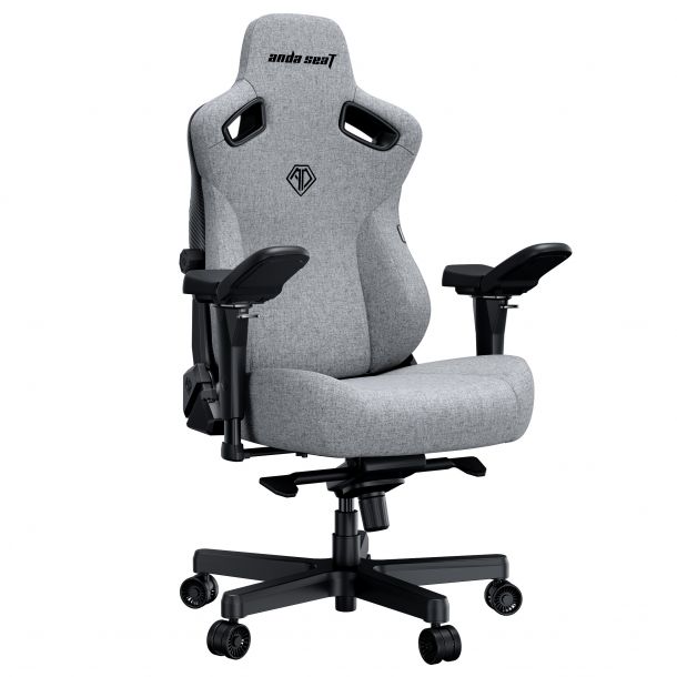 Крісло геймерське Anda Seat Kaiser 3 Pro XL Fabric Grey (871380174) kupistul