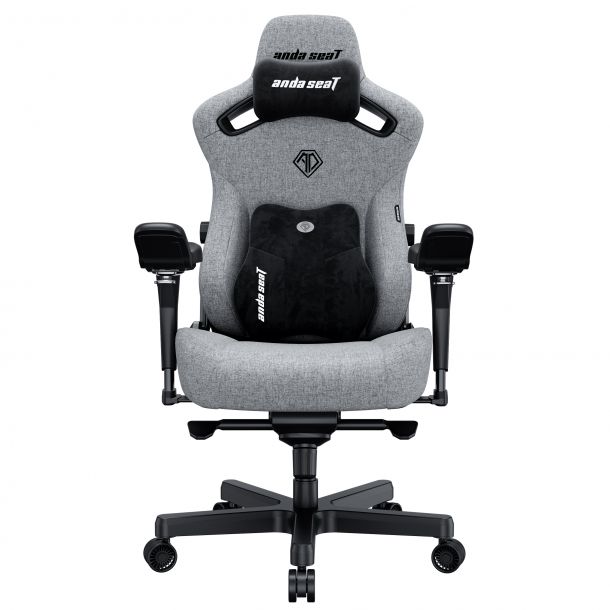 Крісло геймерське Anda Seat Kaiser 3 Pro XL Fabric Grey (871380174) дешево