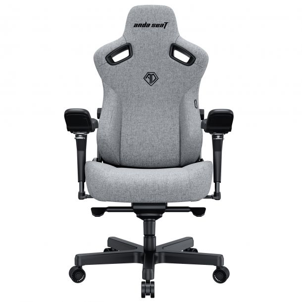Крісло геймерське Anda Seat Kaiser 3 Pro XL Fabric Grey (871380174) недорого