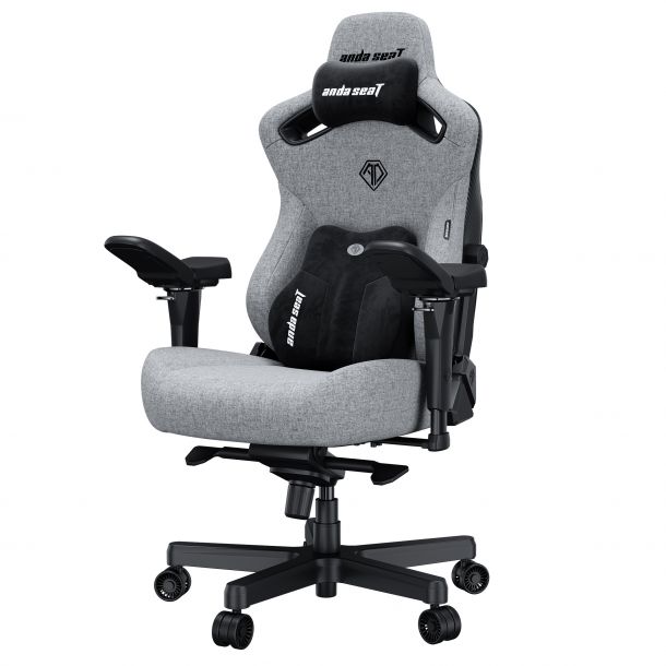 Крісло геймерське Anda Seat Kaiser 3 Pro XL Fabric Grey (871380174) купить