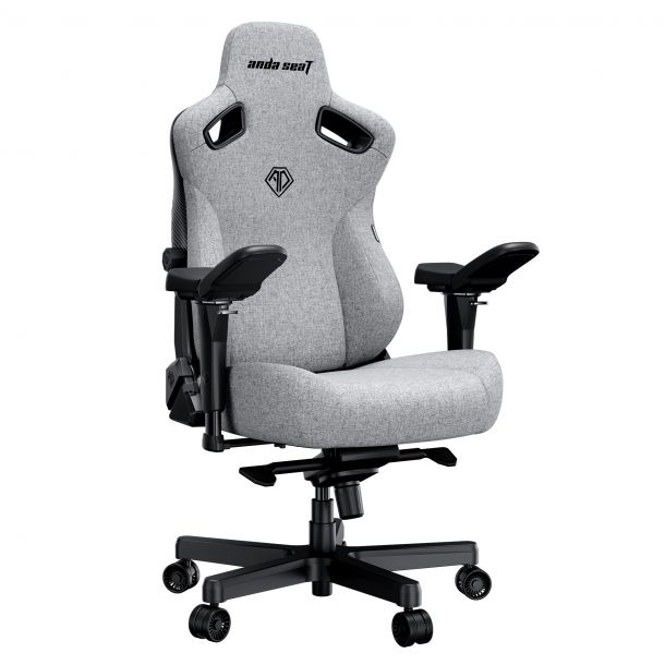 Крісло геймерське Anda Seat Kaiser 3 Pro XL Fabric Grey (871380174) недорого