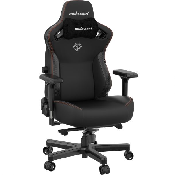 Крісло геймерське Anda Seat Kaiser 3 XL Black (87524375) с доставкой