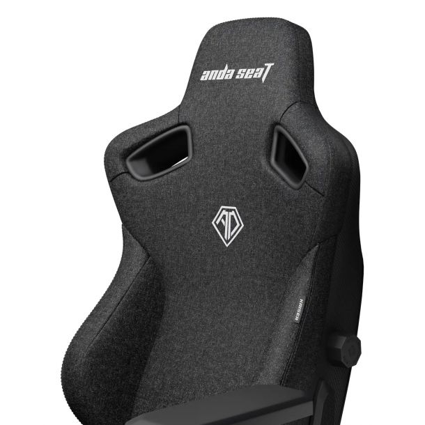 Крісло геймерське Anda Seat Kaiser 3 XL Linen Black (87738568) цена