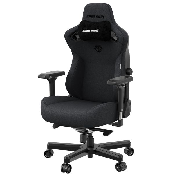 Крісло геймерське Anda Seat Kaiser 3 XL Linen Dark Grey (871485964) в интернет-магазине