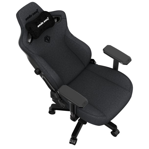 Крісло геймерське Anda Seat Kaiser 3 XL Linen Dark Grey (871485964) купить