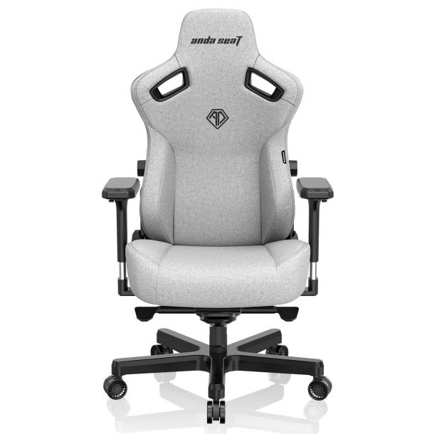 Кресло геймерское Anda Seat Kaiser 3 XL Linen Grey (87524374) в Киеве