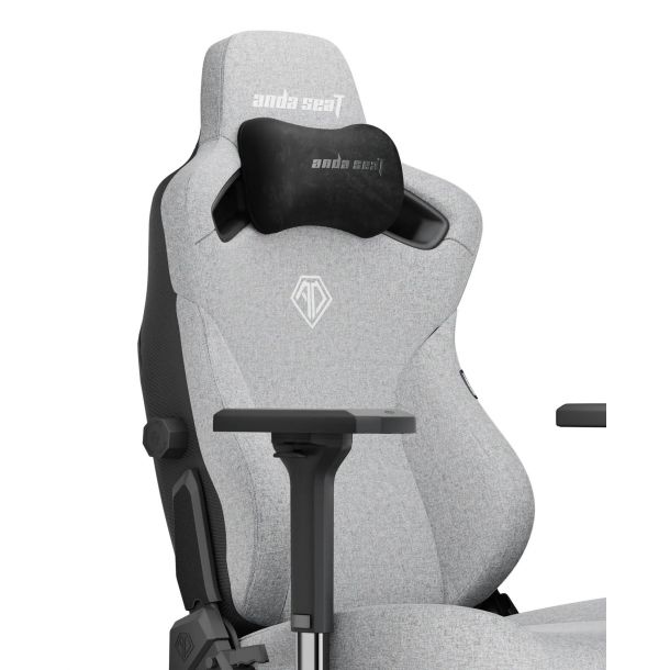 Кресло геймерское Anda Seat Kaiser 3 XL Linen Grey (87524374) в интернет-магазине