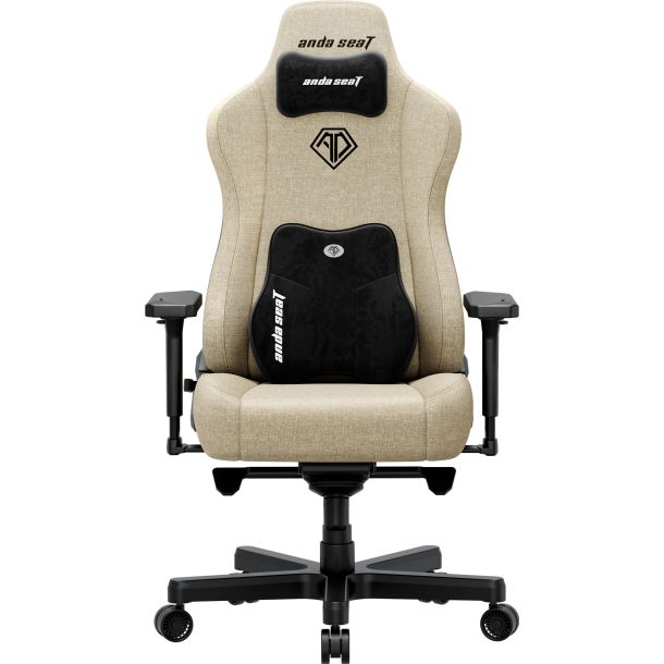 Крісло геймерське Anda Seat Kaiser 3E XL Linen Beige (871488090) недорого
