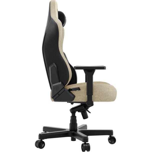 Крісло геймерське Anda Seat Kaiser 3E XL Linen Beige (871488090) в Украине