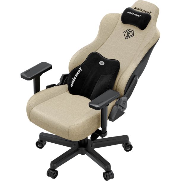 Крісло геймерське Anda Seat Kaiser 3E XL Linen Beige (871488090) в интернет-магазине
