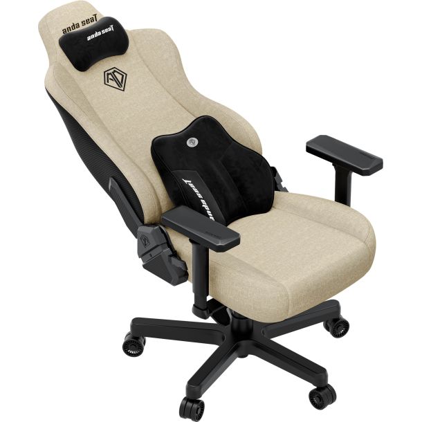 Крісло геймерське Anda Seat Kaiser 3E XL Linen Beige (871488090) в Киеве