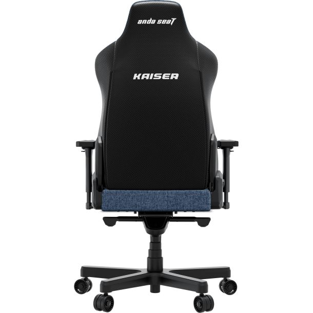 Крісло геймерське Anda Seat Kaiser 3E XL Linen Dark Blue (871488086) в Украине