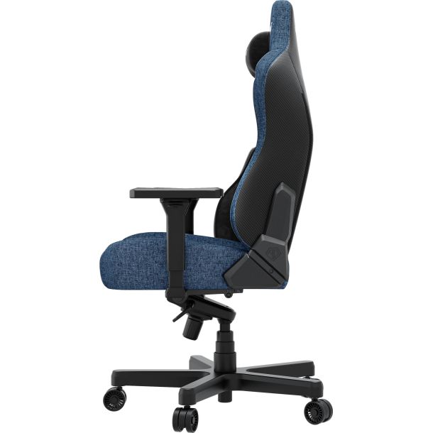 Крісло геймерське Anda Seat Kaiser 3E XL Linen Dark Blue (871488086) недорого