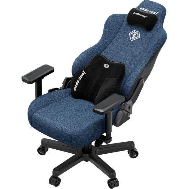Крісло геймерське Anda Seat Kaiser 3E XL Linen Dark Blue (871488086) в интернет-магазине