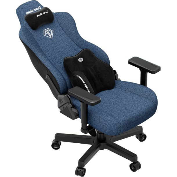 Крісло геймерське Anda Seat Kaiser 3E XL Linen Dark Blue (871488086) в Киеве