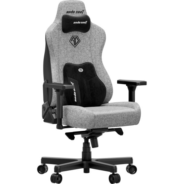 Кресло геймерское Anda Seat Kaiser 3E XL Linen Grey (871486394) фото