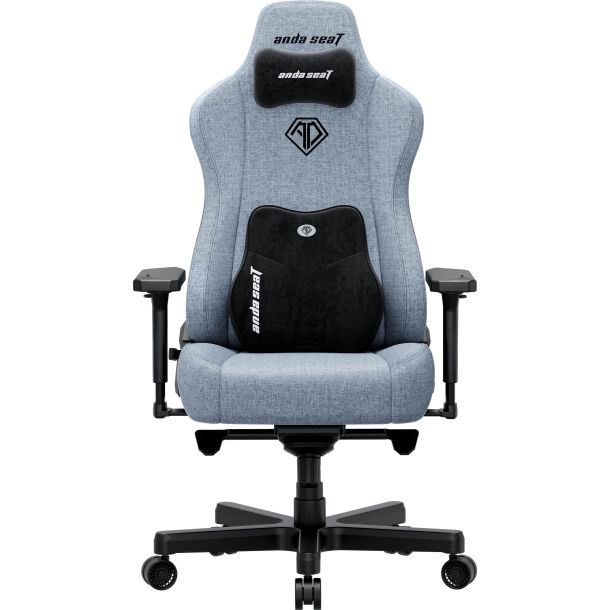 Кресло геймерское Anda Seat Kaiser 3E XL Linen Grey blue (871488093) недорого