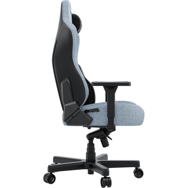 Кресло геймерское Anda Seat Kaiser 3E XL Linen Grey blue (871488093) в Украине