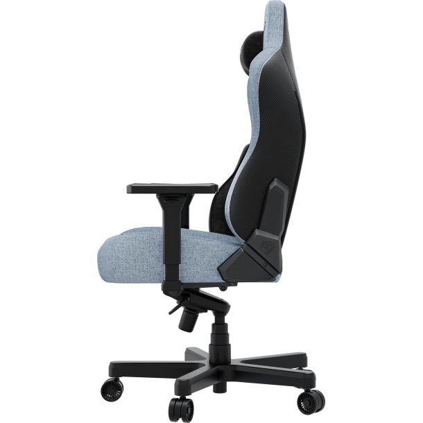 Кресло геймерское Anda Seat Kaiser 3E XL Linen Grey blue (871488093) с доставкой
